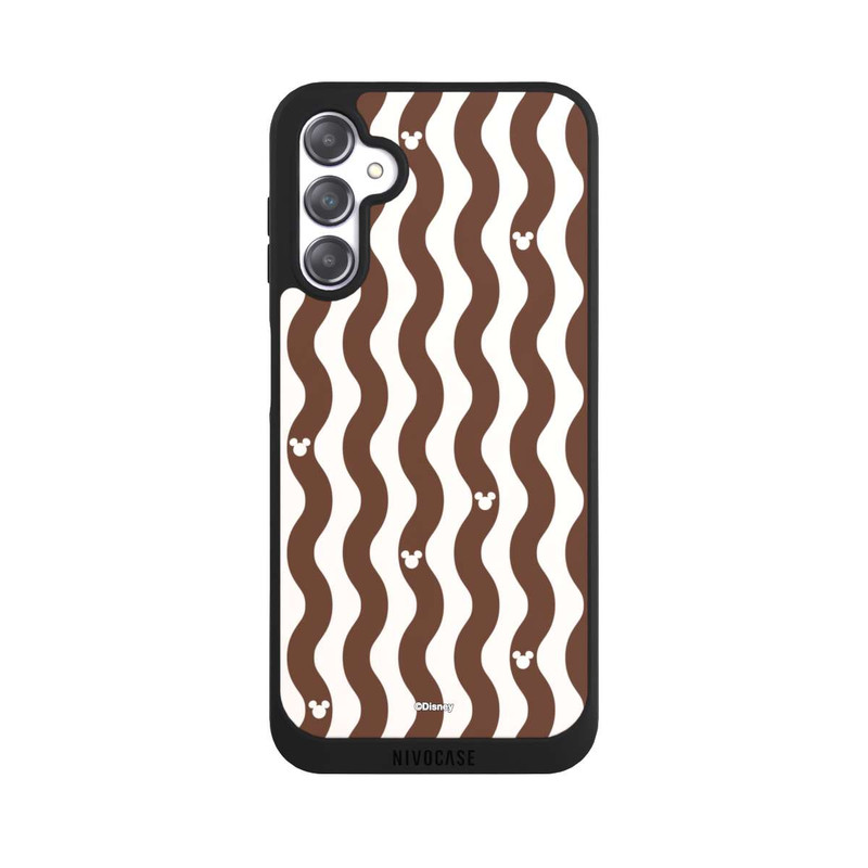 Galaxy A14 5G NIVOpure Mickey Mouse Brown Pattern Waves