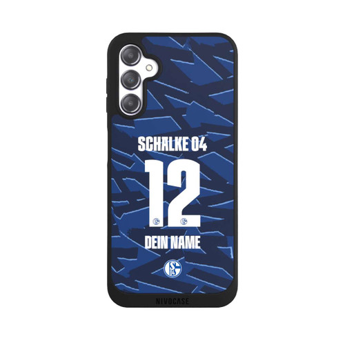 Samsung Galaxy A14 5G NIVOpure Schalke 04 Trikot Personalisierbar 25-26