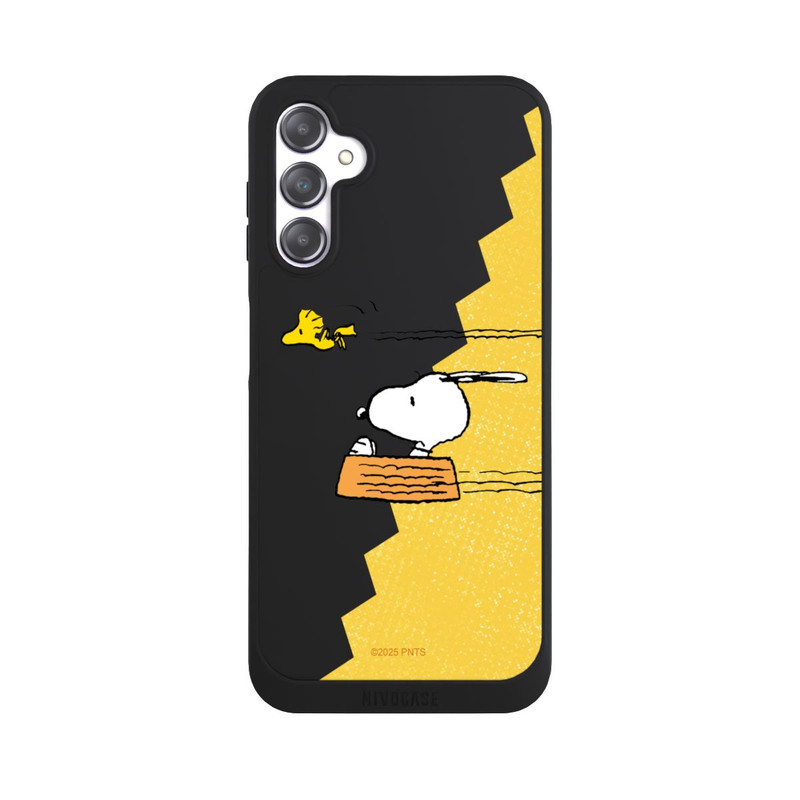 Galaxy A14 5G NIVOpure Peanuts-Snoopy und Woodstock Transparent
