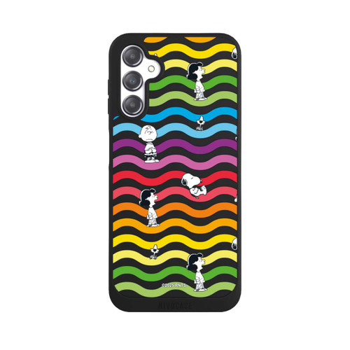 Samsung Galaxy A14 5G NIVOpure Snoopy Pattern Rainbow Transparent