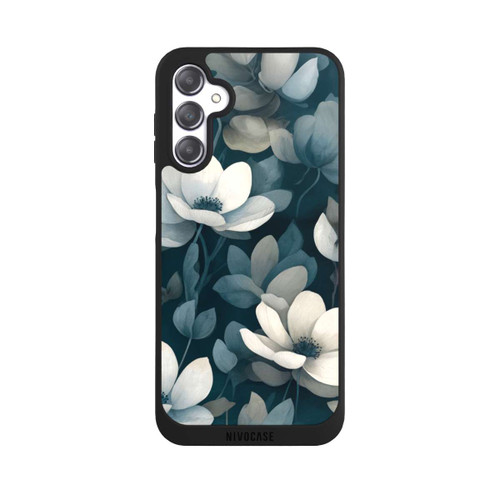 Samsung Galaxy A14 5G NIVOpure Negative Flower Petrol White with AI