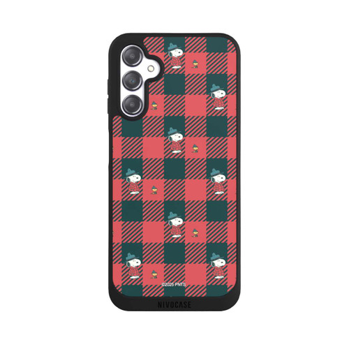 Samsung Galaxy A14 5G NIVOpure Peanuts Red Tartan Pattern
