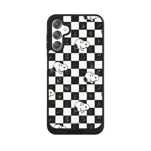Samsung Galaxy A14 5G NIVOpure Snoopy Heads Checked Pattern