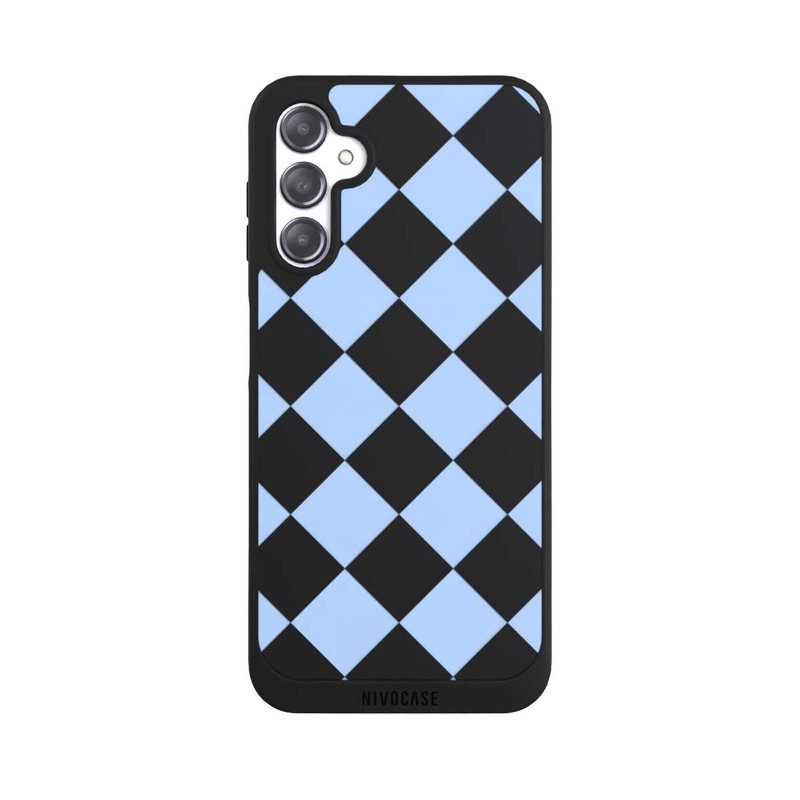 Galaxy A14 5G NIVOpure Raute Babyblau ohne Hintergrund