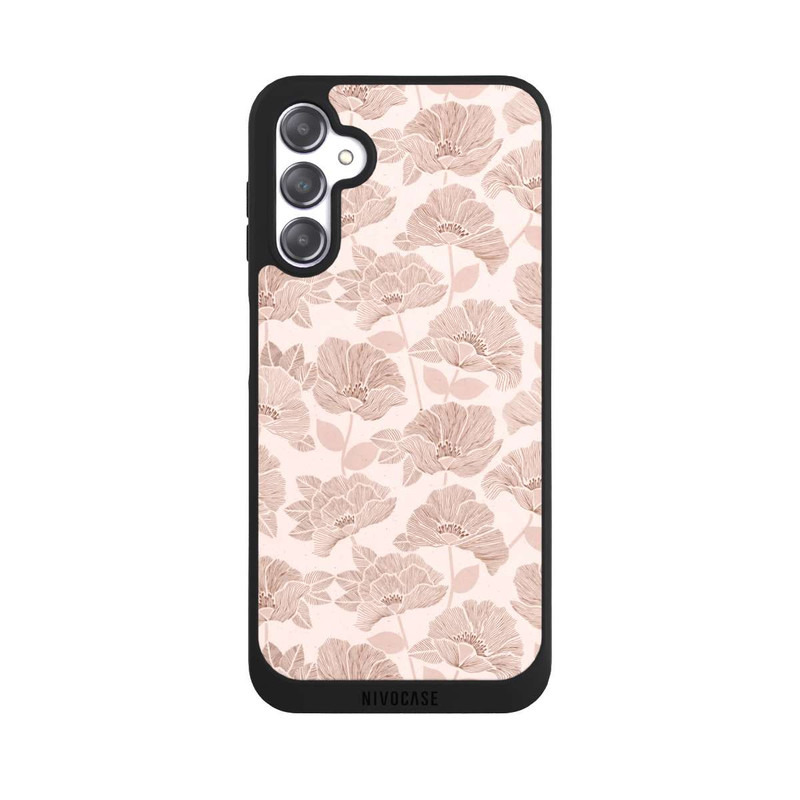 Galaxy A14 5G NIVOpure Brown Floral Block