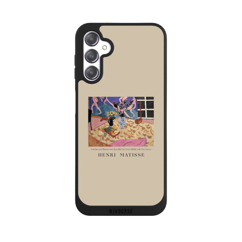 Samsung Galaxy A14 5G NIVOpure Früchte und Blumen mit dem Bild Der Tanz Still life with The Dance by Henri Matisse