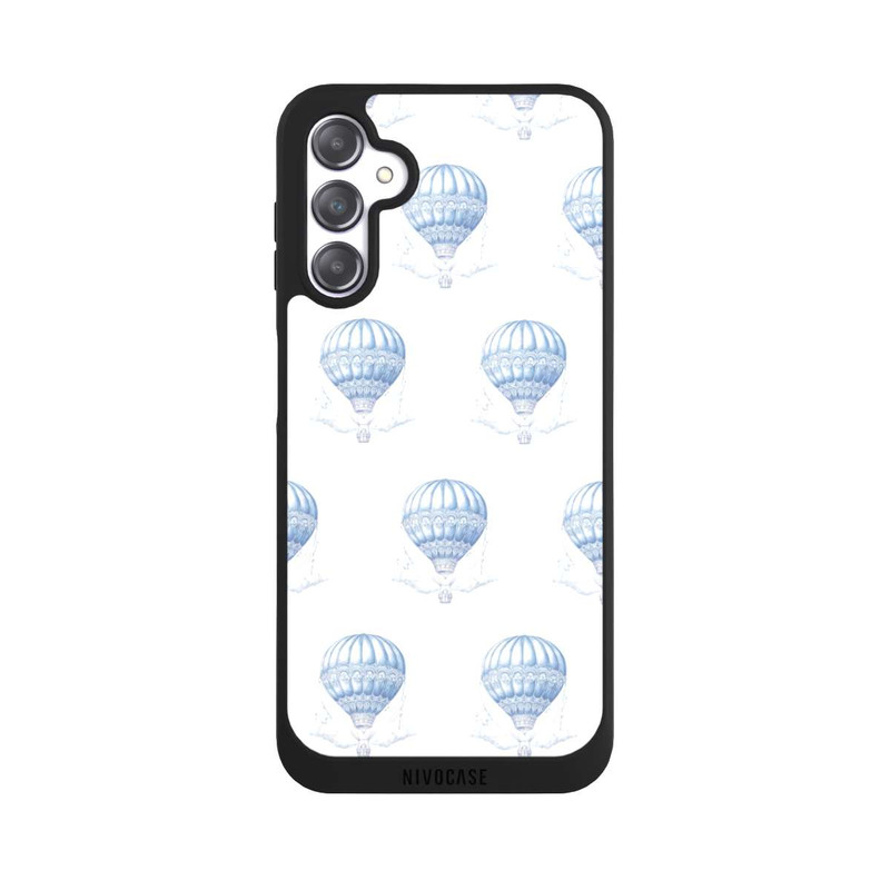 Galaxy A14 5G NIVOpure Balloon Pattern Girl Toile de Jouy avec IA