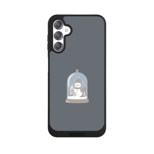 Samsung Galaxy A14 5G NIVOpure Minimalist Snow Globe with Snowman