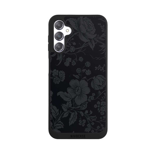 Samsung Galaxy A14 5G NIVOpure Dunkle Blumen Vintageoptik
