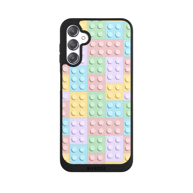 Galaxy A14 5G NIVOpure Buntes Blockmuster