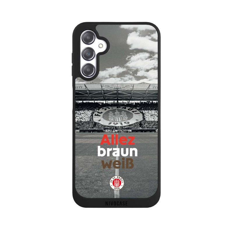 Galaxy A14 5G NIVOpure FC St. Pauli Allez braun weiss