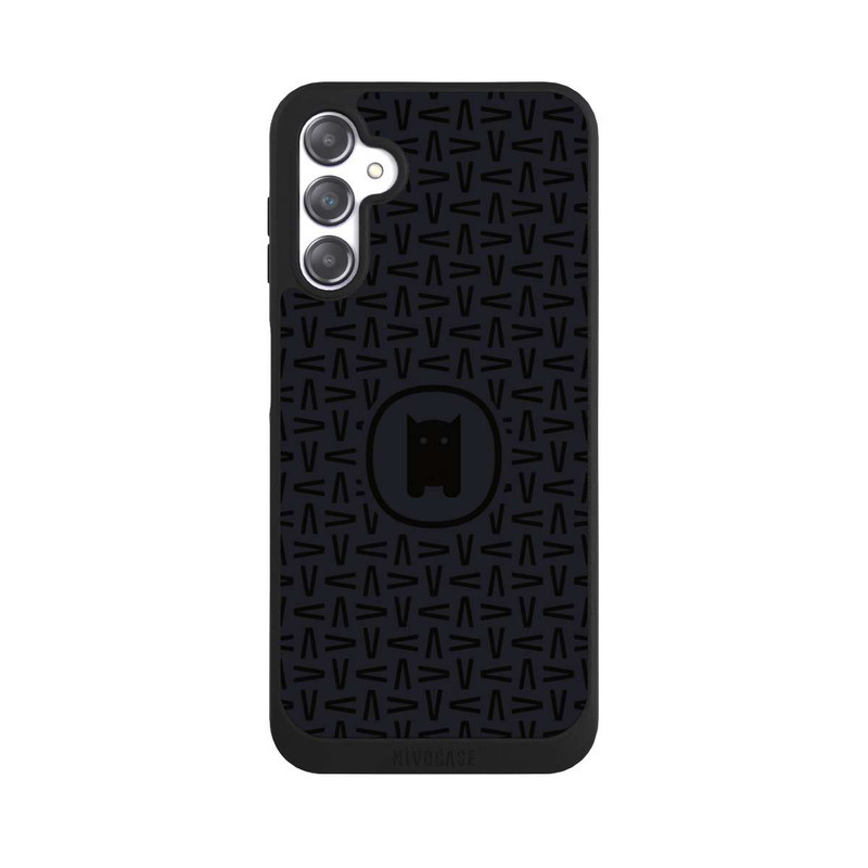 Galaxy A14 5G NIVOpure Nivocase Muster Schwarz Grau