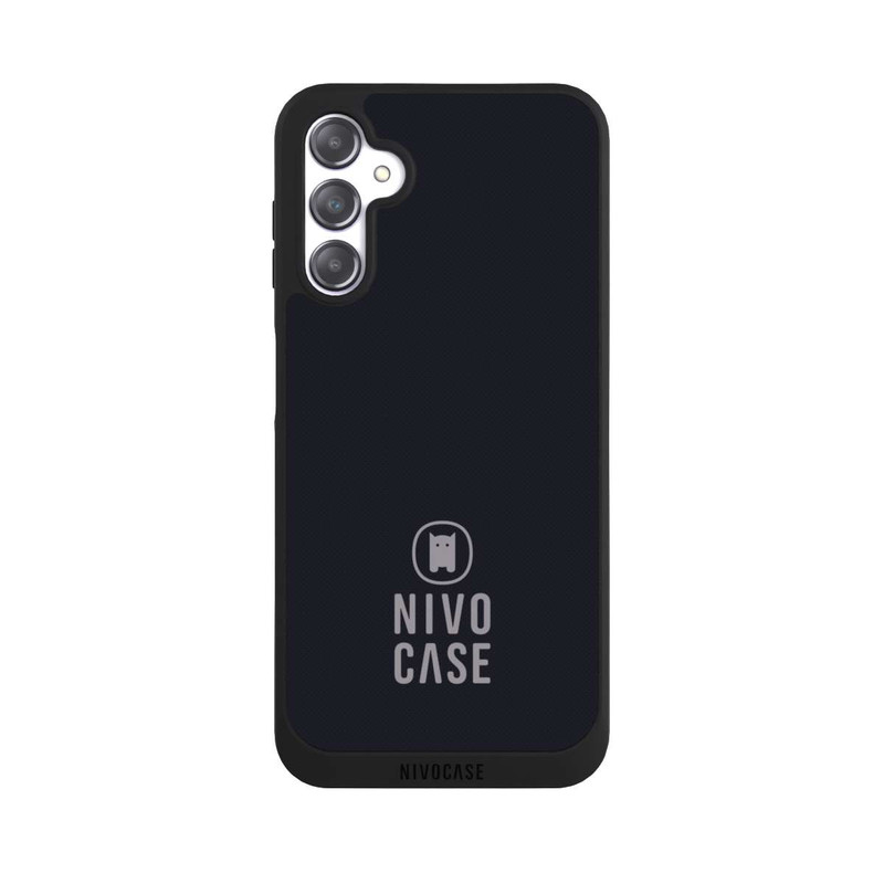 Galaxy A14 5G NIVOpure Nivocase Logo Schwarz Grau
