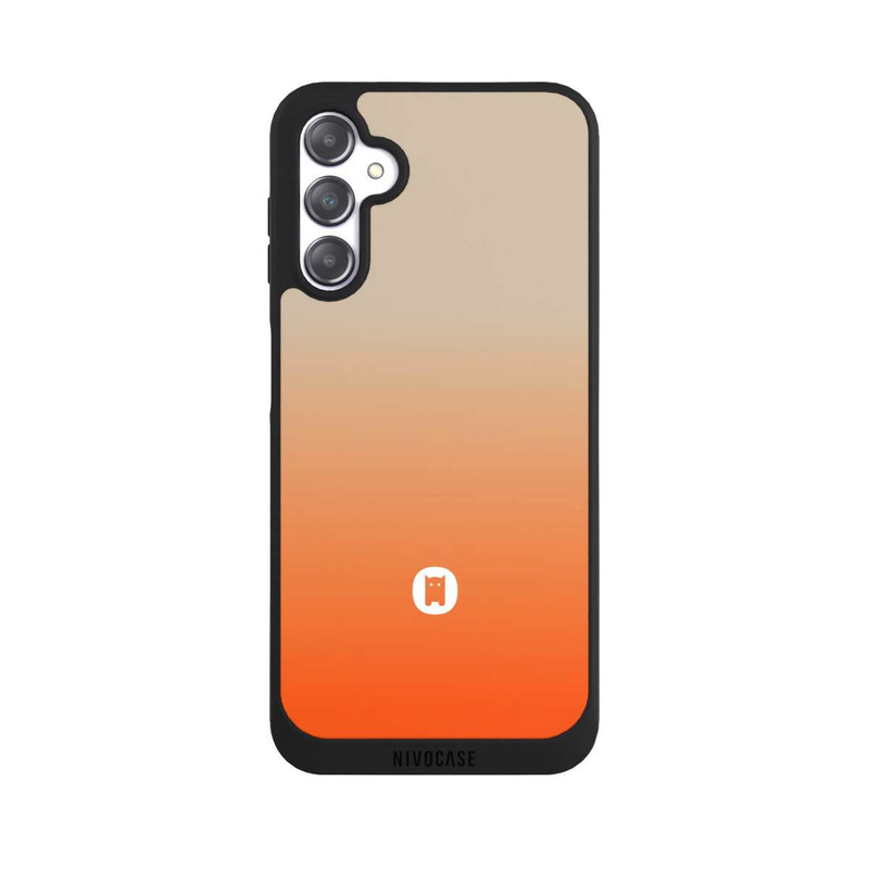 Galaxy A14 5G NIVOpure Nivocase Farbverlauf Beige Orange