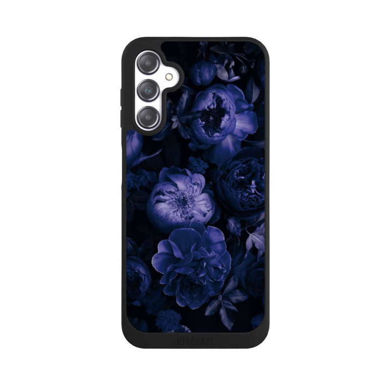 Galaxy A14 5G NIVOpure Victorian Grandeur Large Flowers Purple Mit KI