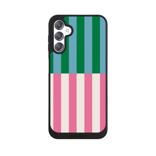 Samsung Galaxy A14 5G NIVOpure Motif Rayé Vert Rose