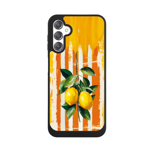 Samsung Galaxy A14 5G NIVOpure Summer Lemons on Stripes with AI