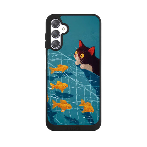Samsung Galaxy A14 5G NIVOpure Cat in a Pool with AI