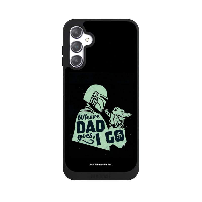 Galaxy A14 5G NIVOpure Grogu - Where dad goes,I go