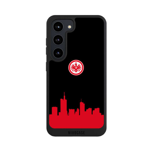 Samsung Galaxy S23 NIVOpure Eintracht Frankfurt Skyline Rot