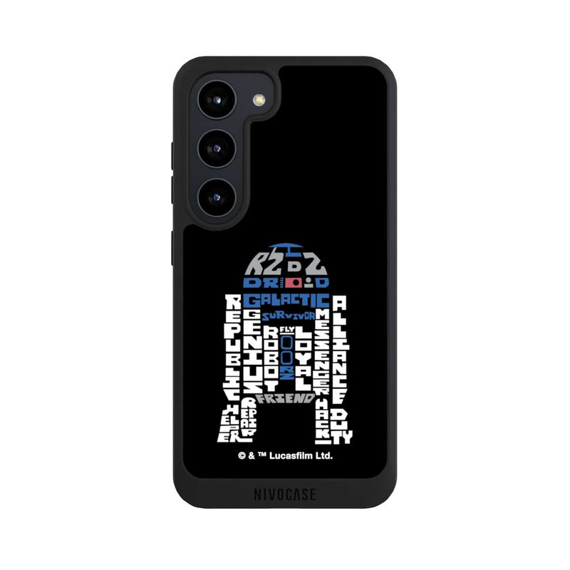Galaxy S23 NIVOpure R2-D2 Typo Graphique