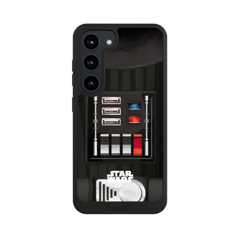 Galaxy S23 NIVOpure Gros plan sur Dark Vador