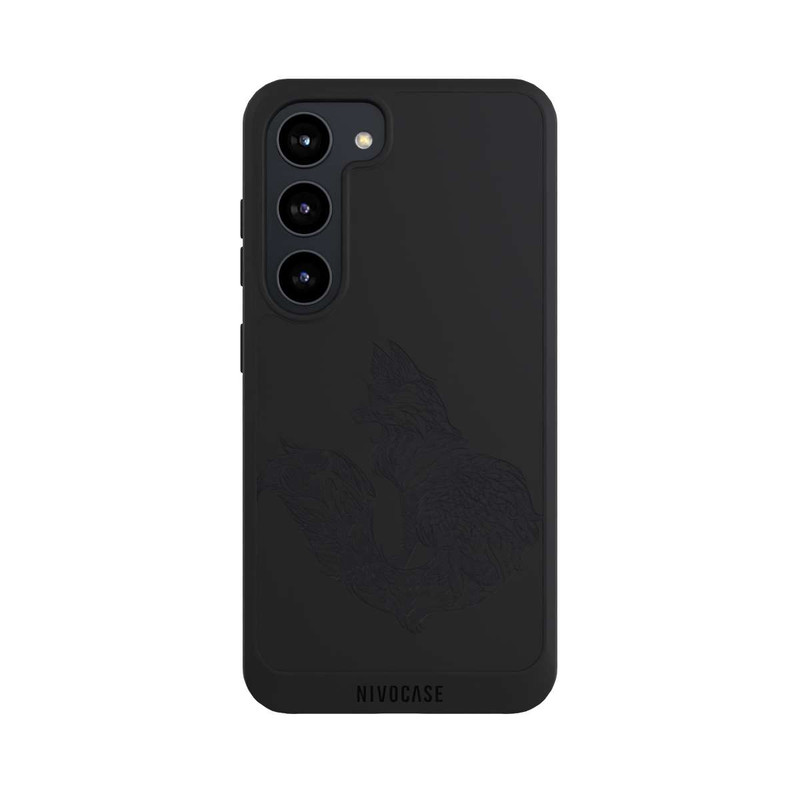 Galaxy S23 NIVOpure Fox Ornate transparent