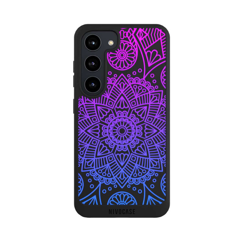 Galaxy S23 NIVOpure Mandala Circles transparent
