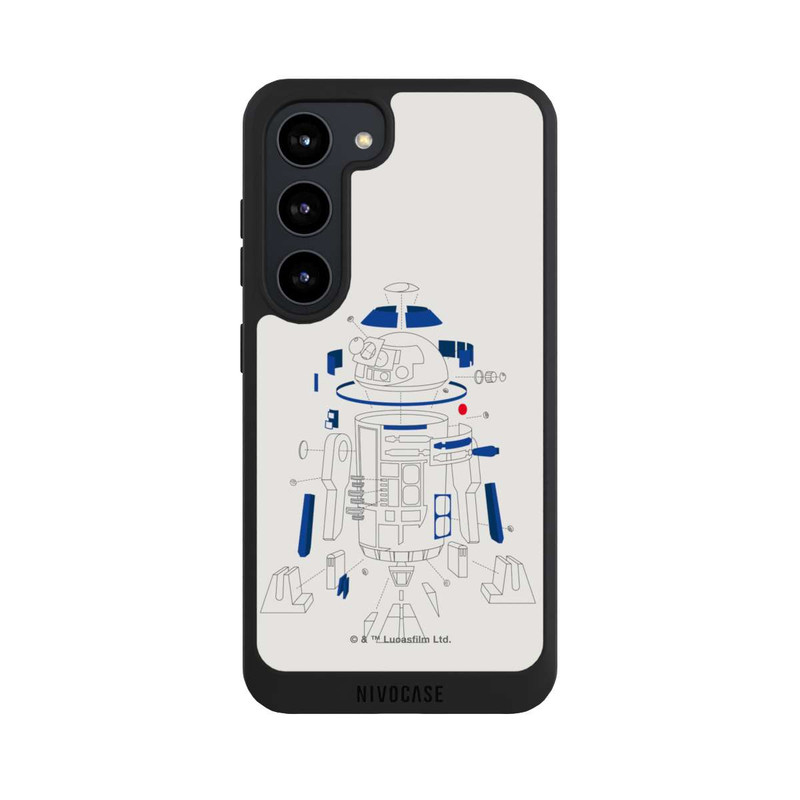 Galaxy S23 NIVOpure R2D2 Exploded Drawing - StarWars 8