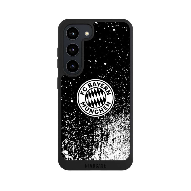 Galaxy S23 NIVOpure Splatter Schwarz - FCB