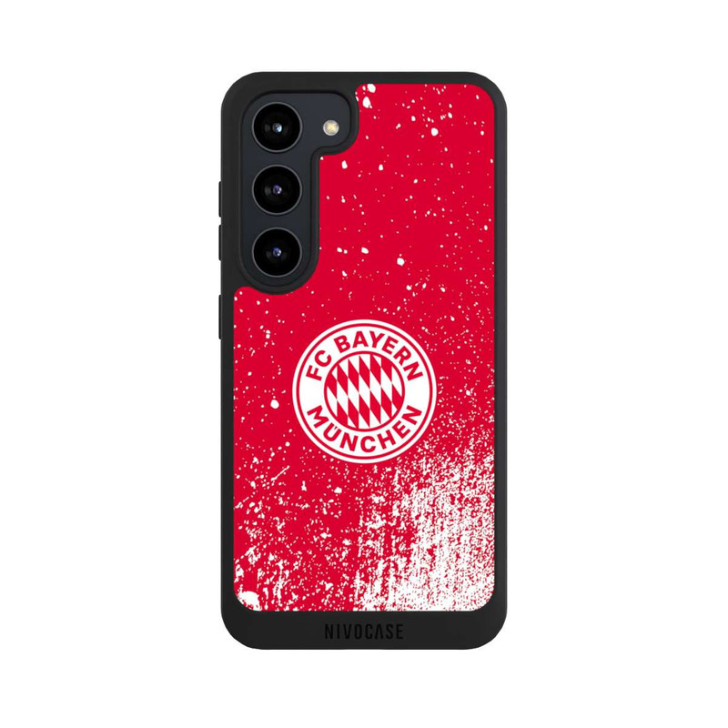 Galaxy S23 NIVOpure Splatter Rot - FCB