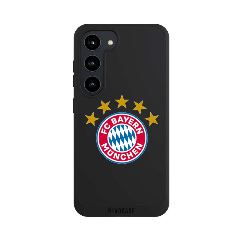Galaxy S23 NIVOpure FCB Logo mit Sterne - ohne Hintergrund