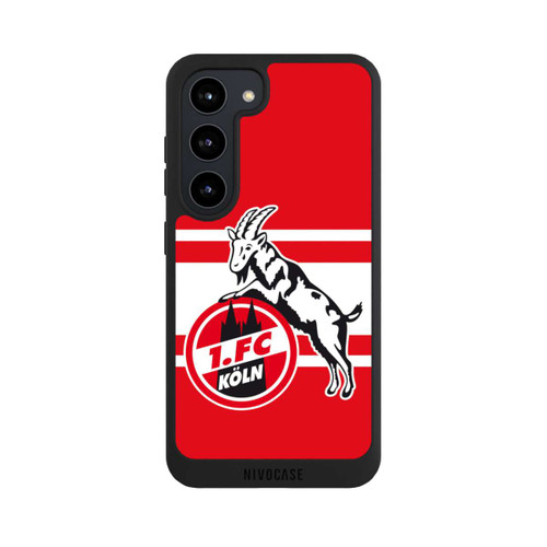 Samsung Galaxy S23 NIVOpure Red White Stripes 1.FC