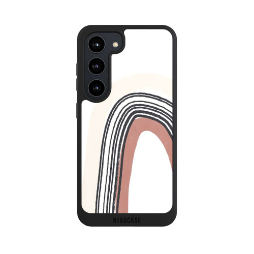 Samsung Galaxy S23 NIVOpure Texturierter Regenbogen