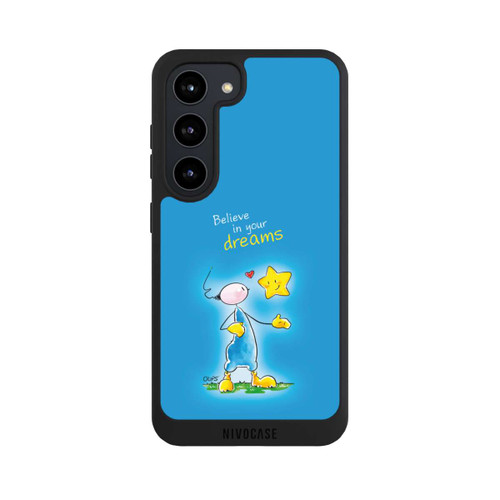 Samsung Galaxy S23 NIVOpure Believe In Your Dreams Blau