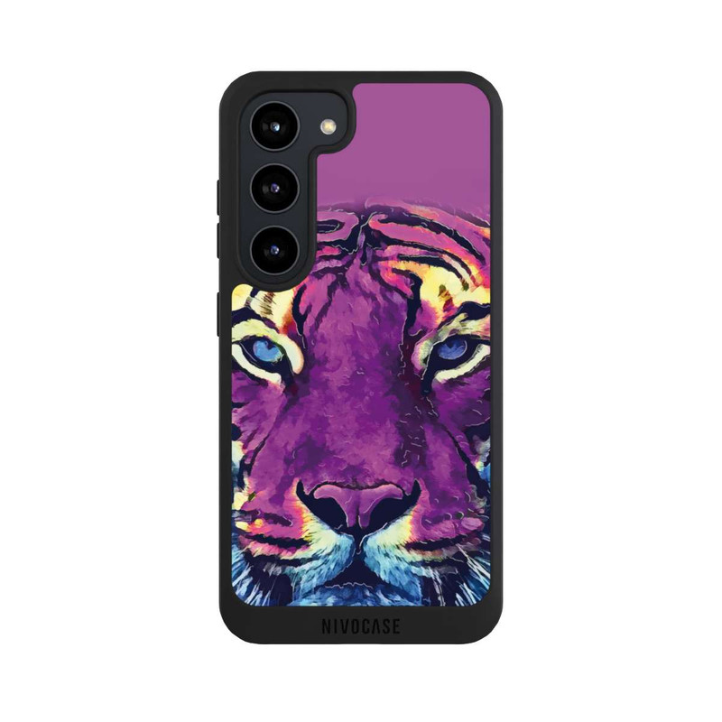 Galaxy S23 NIVOpure JBJart - Tigerpurple spirit 