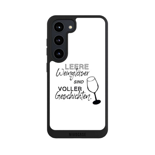 Samsung Galaxy S23 NIVOpure Leere Weingläser