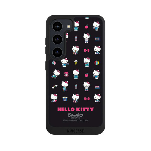 Samsung Galaxy S23 NIVOpure Hello Kitty 90s Schwarz