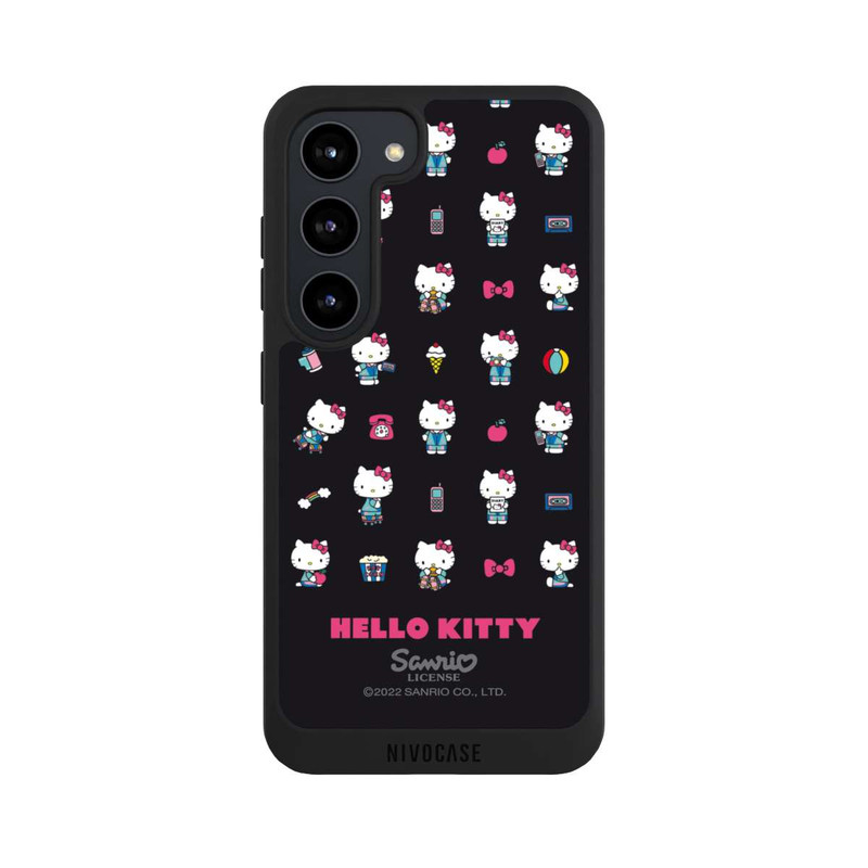 Galaxy S23 NIVOpure Hello Kitty 90s Schwarz