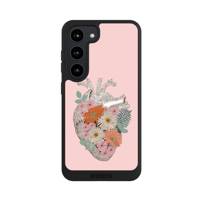 Galaxy S23 NIVOpure Floral Vintage Heart