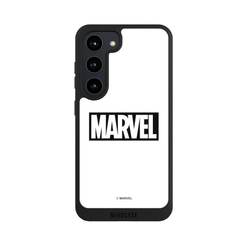 Samsung Galaxy S23 NIVOpure Marvel Logo White