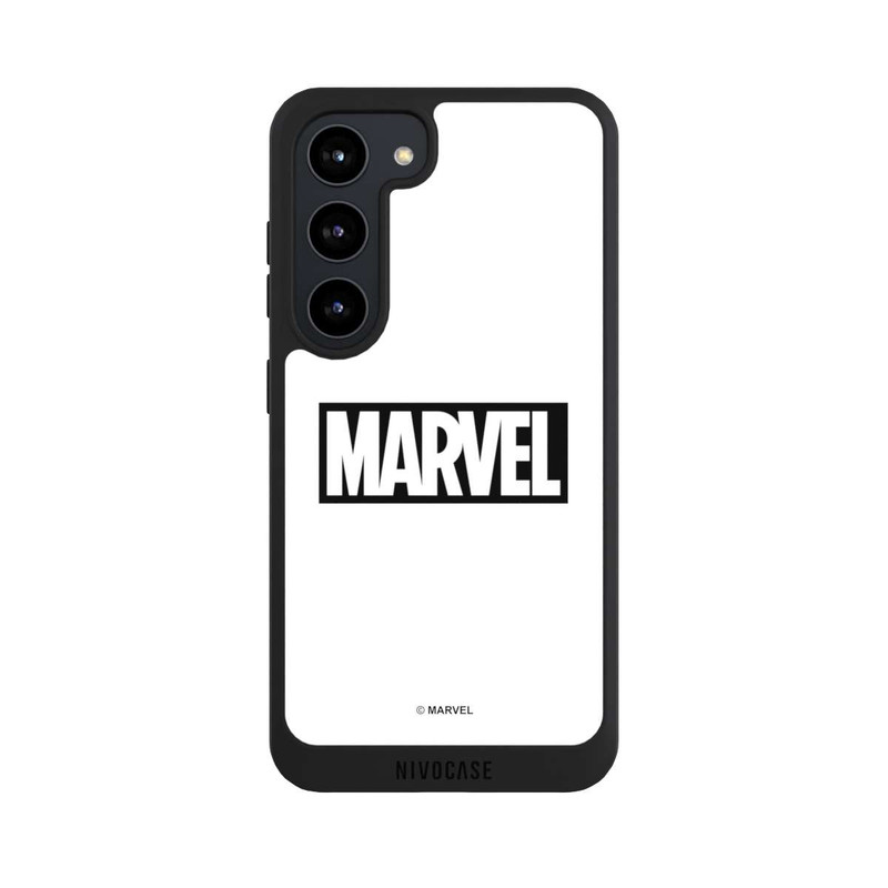 Galaxy S23 NIVOpure Marvel Logo White