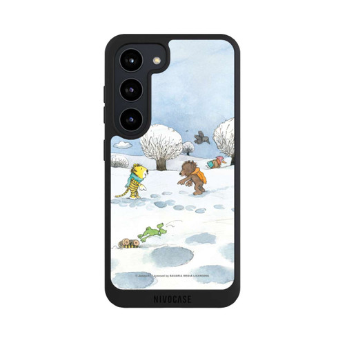 Samsung Galaxy S23 NIVOpure Kleiner Bär und kleiner Tiger im Schnee