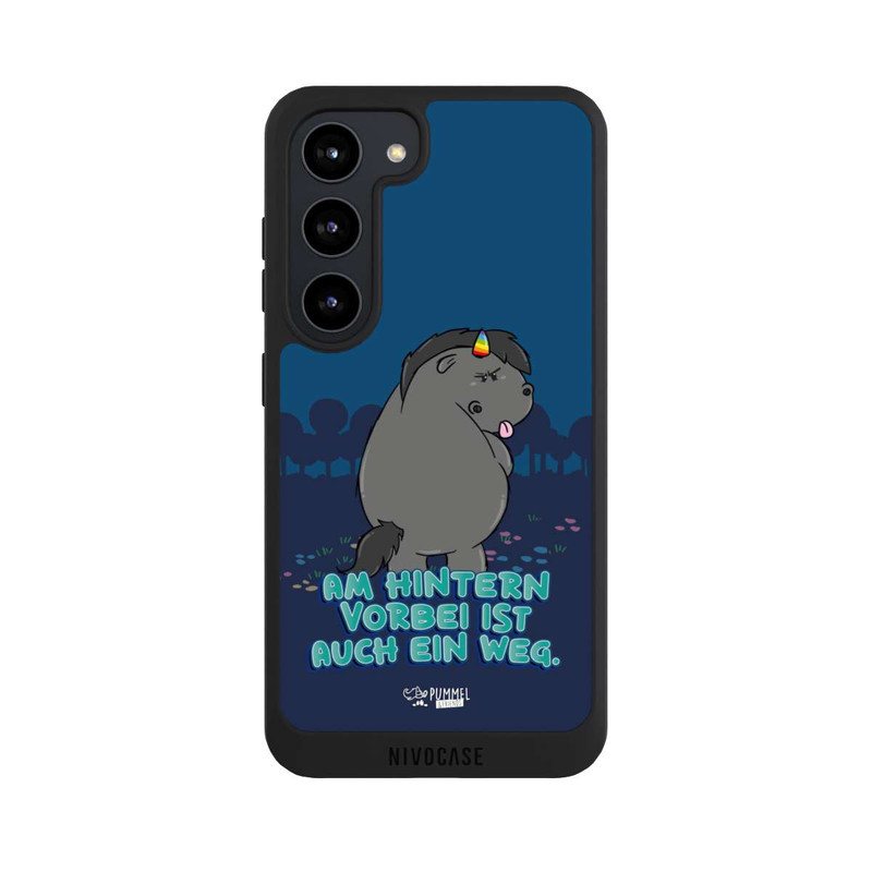 Galaxy S23 NIVOpure Grummeleinhorn am Hintern vorbei