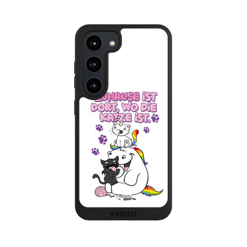 Samsung Galaxy S23 NIVOpure Zuhause ist dort wo die Katze ist