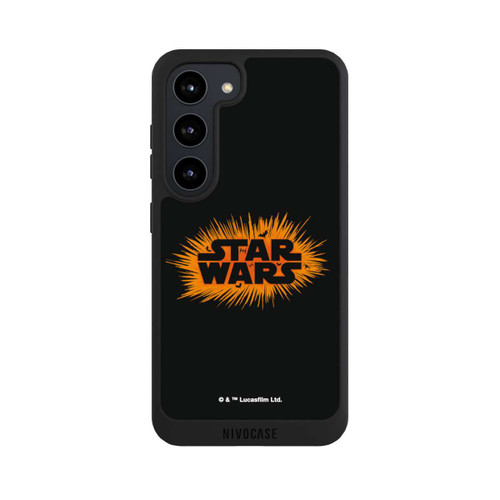 Samsung Galaxy S23 NIVOpure Star Wars Logo Orange Halloween Explosion