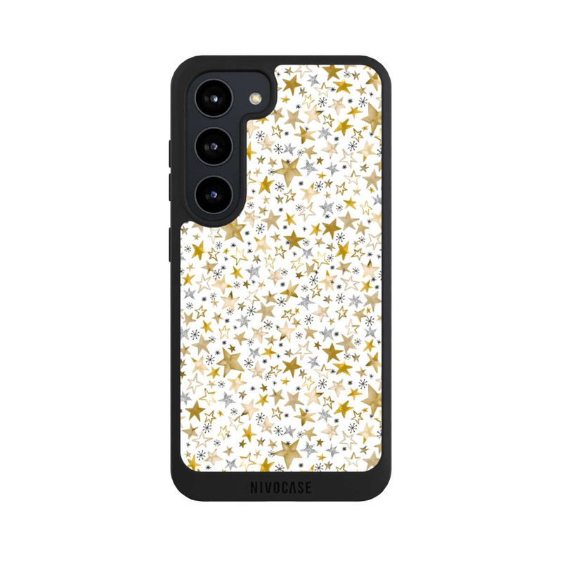 Galaxy S23 NIVOpure Winter Stars Gold