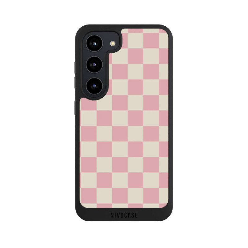 Galaxy S23 NIVOpure Damier rose