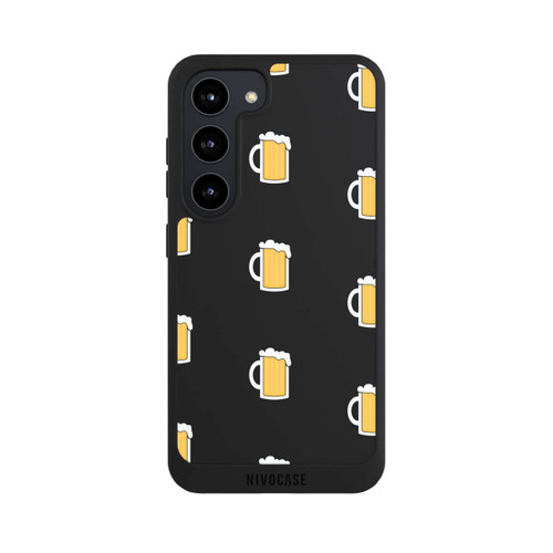 Samsung Galaxy S23 NIVOpure Beer Glass Pattern Illustration