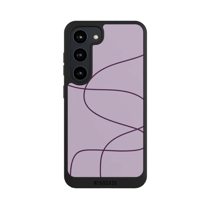 Galaxy S23 NIVOpure Purble Slim Lines